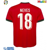 Portugal Ruben Neves #18 Domaci Dres EP 2024 Kratak Rukav